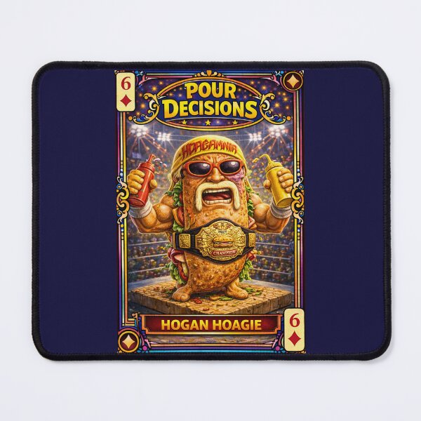Item preview, Hogan Hoagie — Pour Decisions Collector Card Art designed and sold by A Sinister Sly.