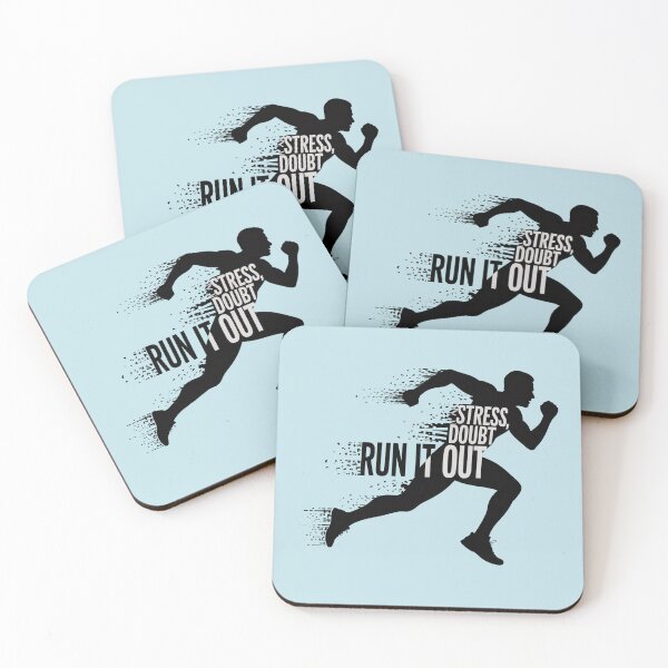 Item preview, Run It Out Running Motivation Mental Health Runner designed and sold by WikaKowalczyk.