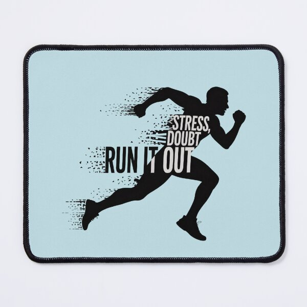 Item preview, Run It Out Running Motivation Mental Health Runner designed and sold by WikaKowalczyk.