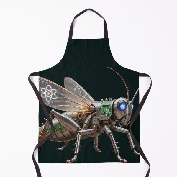 Item preview, Atompunk Mechanical Grasshopper Retro Sci-Fi Robot Insect designed and sold by SynthRaccoon.