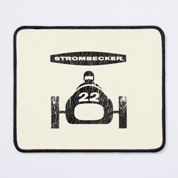 Item preview, Vintage Strombecker slot cars - black print - aged, worn finish. designed and sold by retropetrol.