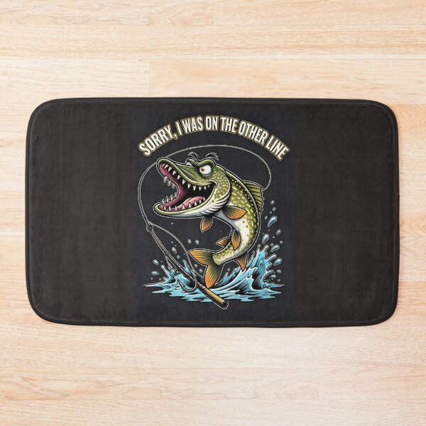 Item preview, Sorry, I Was On The Other Line - Funny Fishing Pike designed and sold by HALYNA070824.
