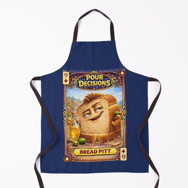 Item preview, Bread Pitt – Diamonds 9 | Pour Decisions Character Card designed and sold by A Sinister Sly.