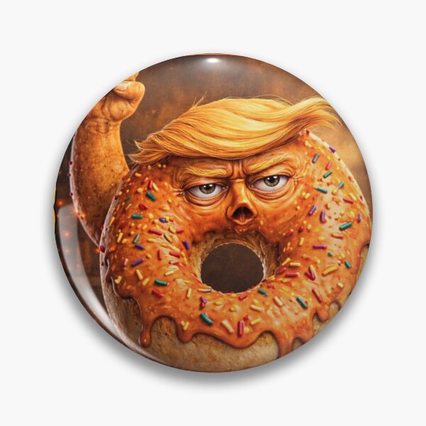Artikelvorschau, Donut Trump – Diamanten-Ass | Pour Decisions Charakterkarte entworfen und verkauft von A Sinister Sly.
