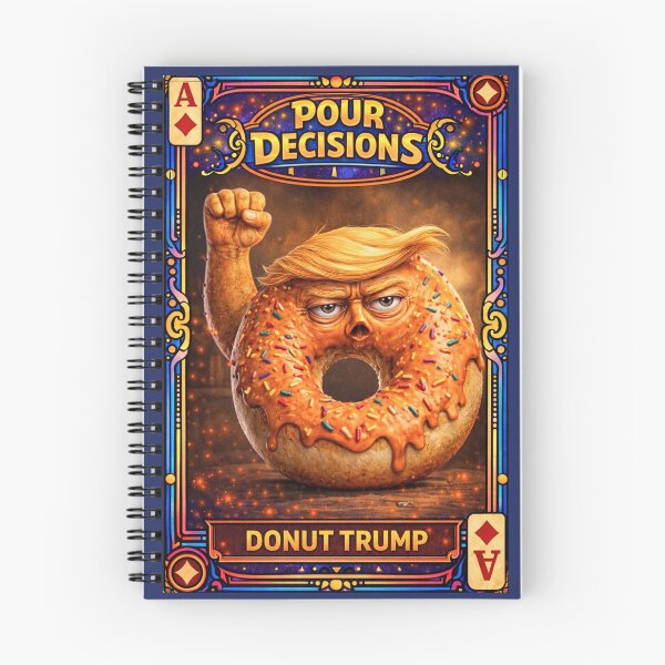 Item preview, Donut Trump – Diamonds Ace | Pour Decisions Character Card designed and sold by A Sinister Sly.