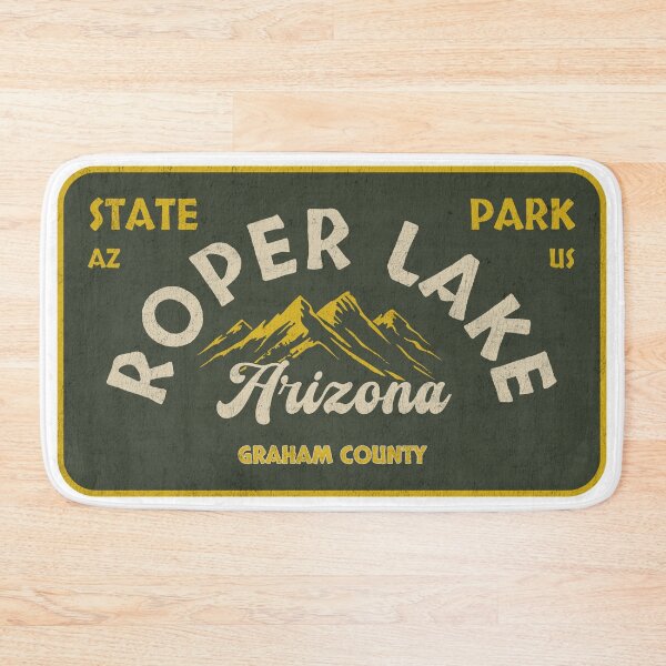 Item preview, Roper Lake State Park, Graham County, Arizona, badge design designed and sold by Wanderful-roads.
