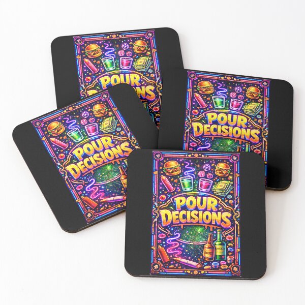 Item preview, Pour Decisions Card Back — Official Collector Deck Art designed and sold by A Sinister Sly.