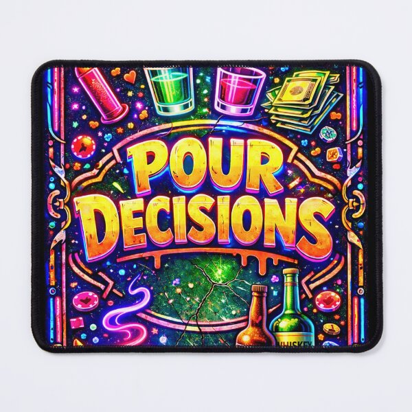 Item preview, Pour Decisions Card Back — Official Collector Deck Art designed and sold by A Sinister Sly.
