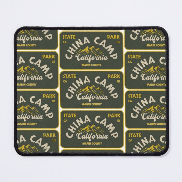 Item preview, China Camp State Park, Marin County, California, badge design designed and sold by Wanderful-roads.