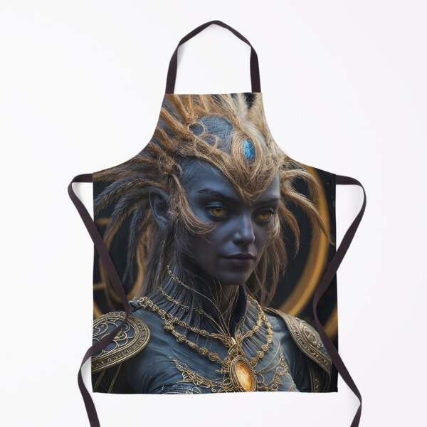 Item preview, The elegance of the alien race in golden armor designed and sold by KunstGeist.
