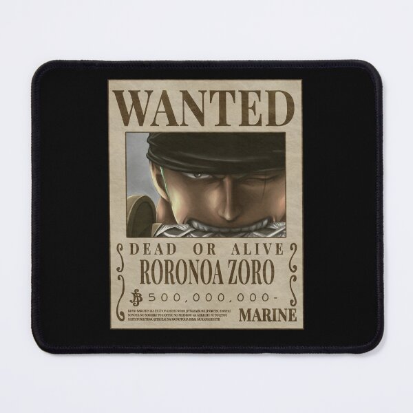 Item preview, Wanted Dead Or Alive Roronoa Zoro  designed and sold by JTravisDesigns.