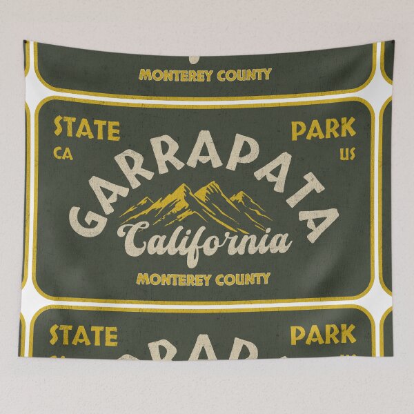 Item preview, Garrapata State Park, Monterey County, California, badge design designed and sold by Wanderful-roads.