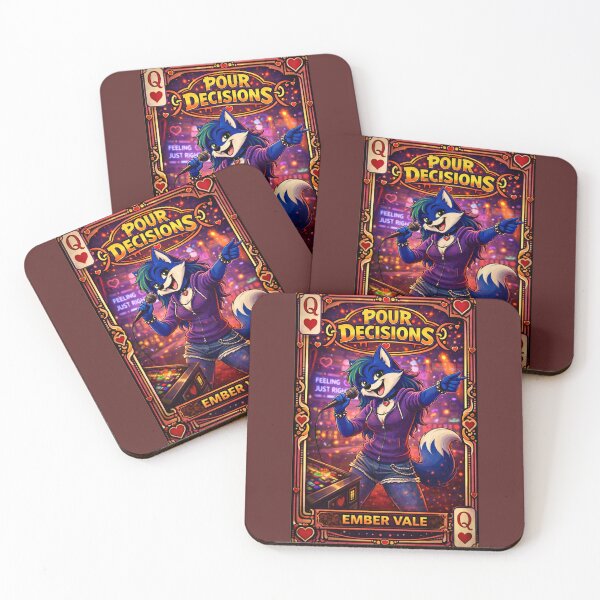 Item preview, Ember Vale — Pour Decisions Collector Card Art designed and sold by A Sinister Sly.