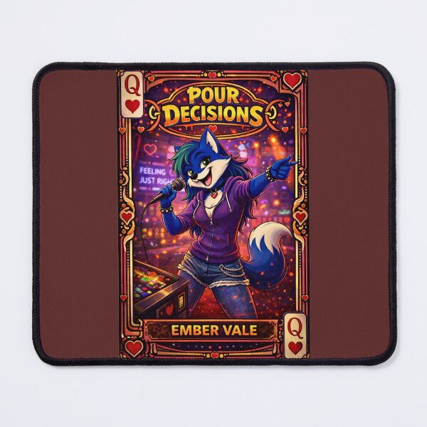 Item preview, Ember Vale — Pour Decisions Collector Card Art designed and sold by A Sinister Sly.