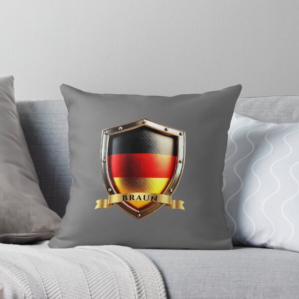 Item preview, Braun Germany Heraldic Name Shield designed and sold by Highlandkings.