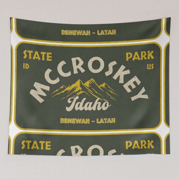 Item preview, McCroskey State Park, Benewah - Latah, Idaho, diseño de insignia designed and sold by Wanderful-roads.
