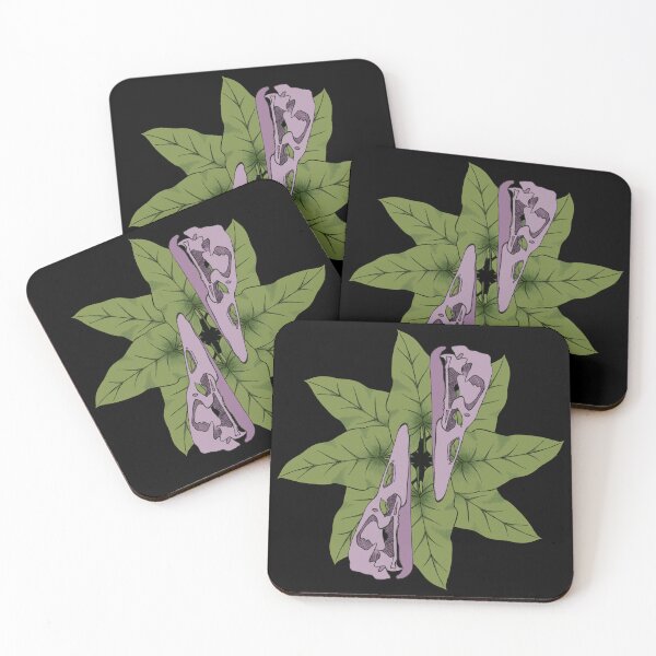 Item preview, Swan Skulls & Lily Leaves designed and sold by Renai Petty.