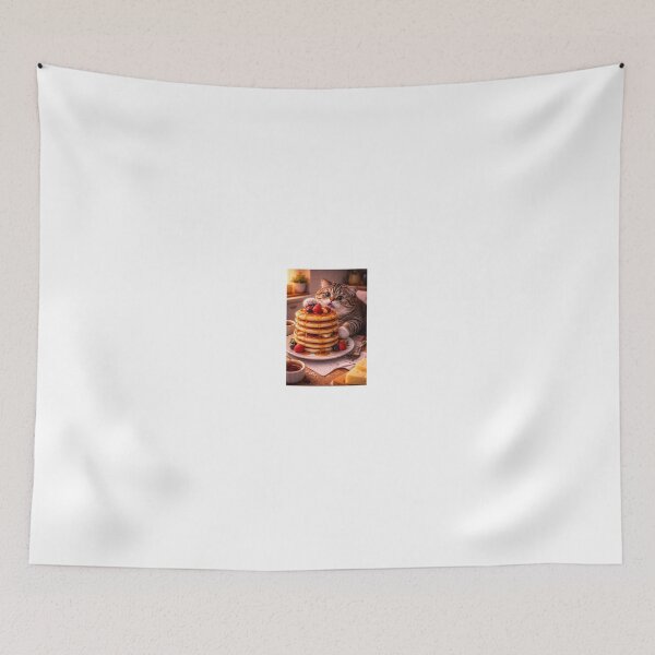 Item preview, Cat vs Pancake Tower designed and sold by LovelyCatGalaxy.