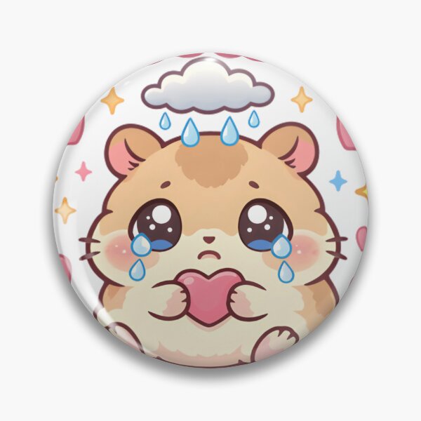 Item preview, Crying But Still Cute Sad Hamster designed and sold by Ebaceh.