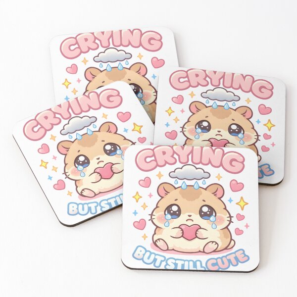 Item preview, Crying But Still Cute Sad Hamster designed and sold by Ebaceh.