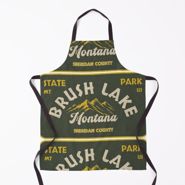 Item preview, Brush Lake State Park, Sheridan County, Montana, badge design designed and sold by Wanderful-roads.