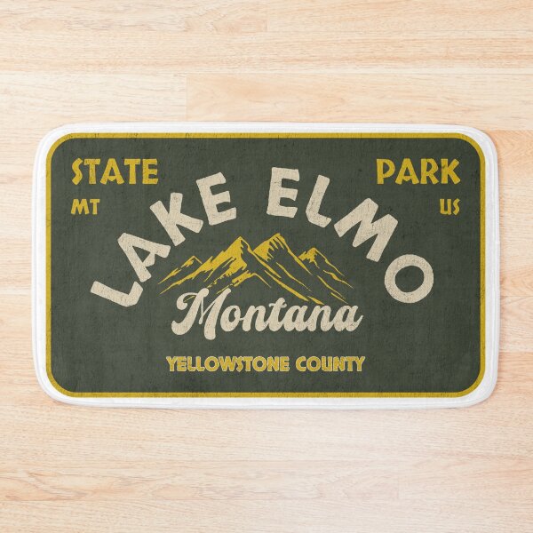 Item preview, Lake Elmo State Park, Yellowstone County, Montana, badge design designed and sold by Wanderful-roads.