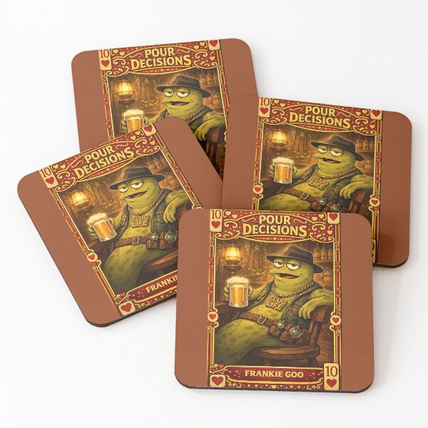 Item preview, Frankie Goo — Pour Decisions Collector Card Art designed and sold by A Sinister Sly.