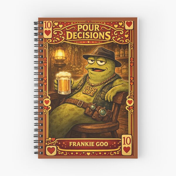 Item preview, Frankie Goo — Pour Decisions Collector Card Art designed and sold by A Sinister Sly.
