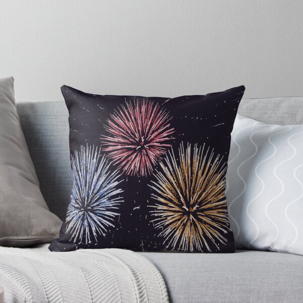 Item preview, Red Blue and Gold Fireworks Display designed and sold by Arturo Daniel Garcia Palomo.
