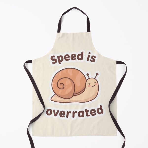 Item preview, Speed Is Overrated - Funny Cute Snail Aesthetic designed and sold by VeroChaos.