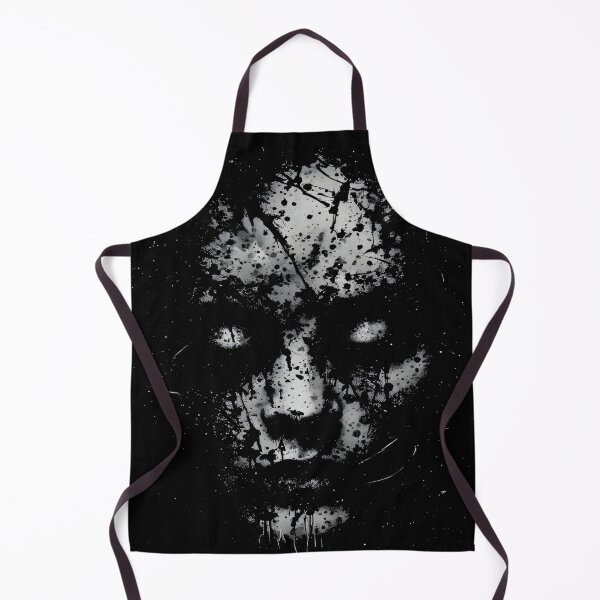 Item preview, Scary Dark Face - Horror Ghost Art (BLACK) designed and sold by MorbidDreams.