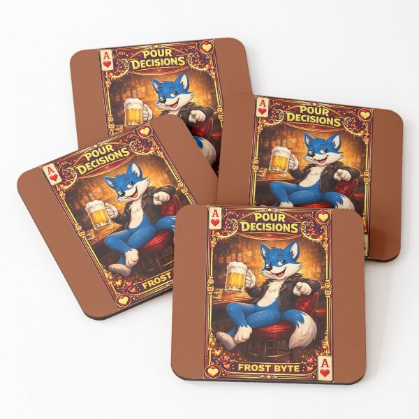 Item preview,  Frost Byte - Pour Decisions Collector Card Art designed and sold by A Sinister Sly.