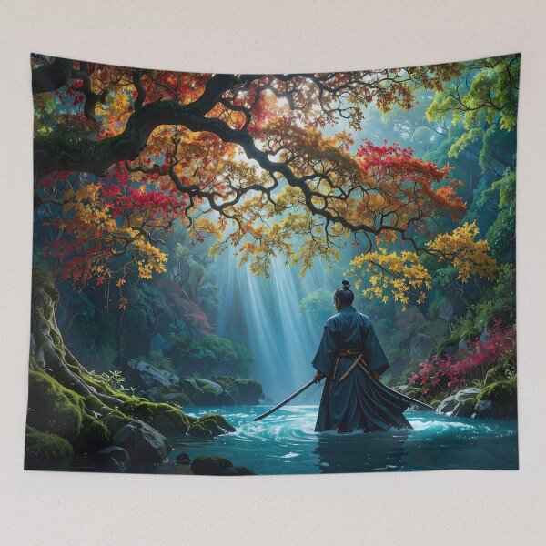 Item preview, Mystical Forest Light Rays — Fantasy Nature Atmosphere designed and sold by Schoenenwald - Illustrations Uniques et Originales.