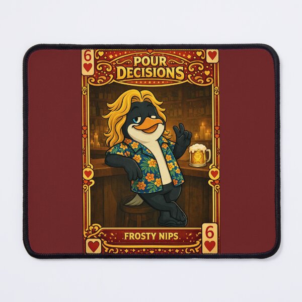 Item preview, Frosty Nips — Pour Decisions Collector Card Art designed and sold by A Sinister Sly.