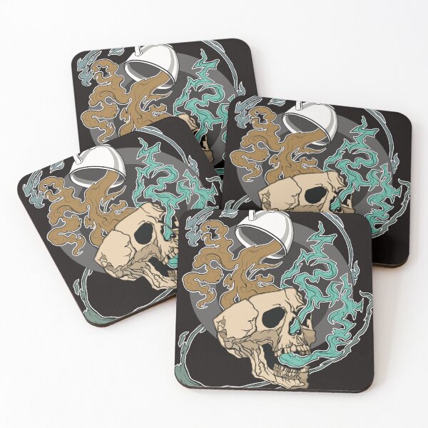 Item preview, Coffee break skull designed and sold by Hybridagokoy13.