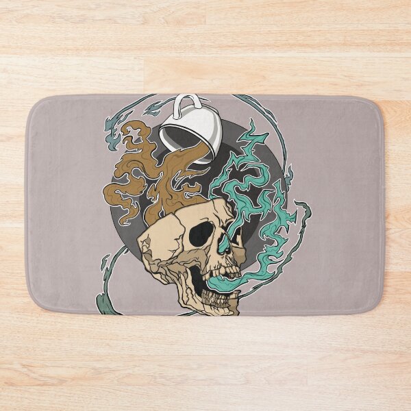 Item preview, Coffee break skull designed and sold by Hybridagokoy13.