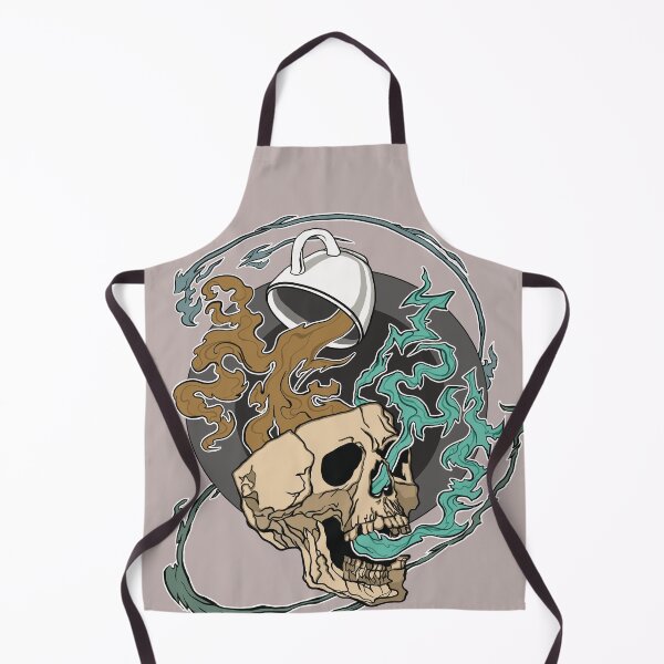 Item preview, Coffee break skull designed and sold by Hybridagokoy13.