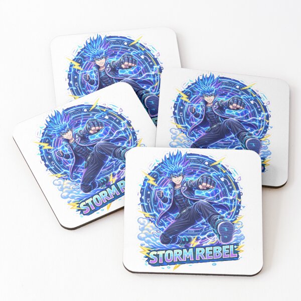 Item preview, Storm Rebel Blue Lightning Electric Power Graphic designed and sold by RickyStick.