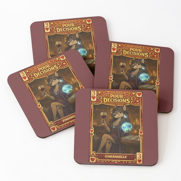 Item preview, Zinfandelle — Pour Decisions Collector Card Art designed and sold by A Sinister Sly.