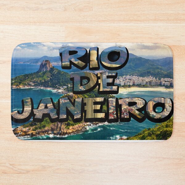Item preview, Rio de Janeiro Coastal Skyline Desk Mat designed and sold by Fei Long Design Hub.