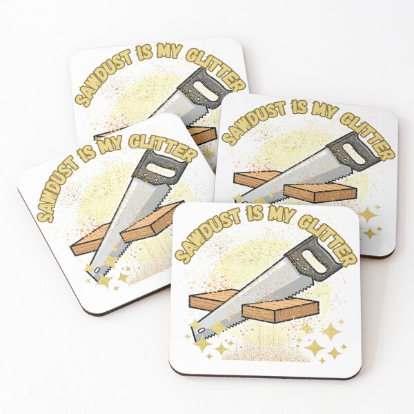 Item preview, Sawdust Is My Glitter – Funny Woodworking Quote Design for Carpenters & Makers designed and sold by Anasalseady.