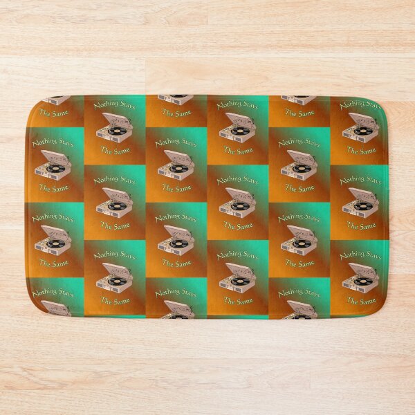 Item preview, Nothing Stays The Same Record Player Design designed and sold by chucktownjax.