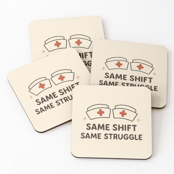 Item preview, Same Shift Same Struggle Funny Nurse Coworker Gift Design designed and sold by Dantin.