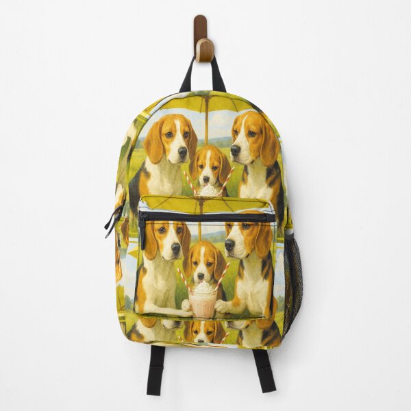 Item preview, Family of beagles sharing a delicious painted smoothie designed and sold by the artedivino.