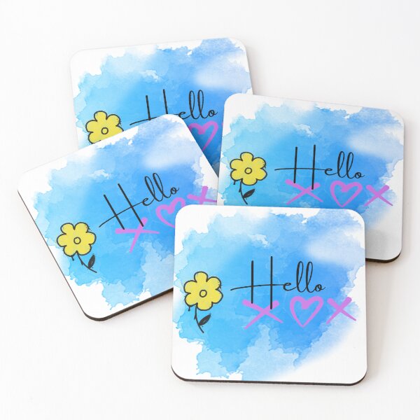 Item preview, Aesthetic Hello Flower designed and sold by rainbeau22.