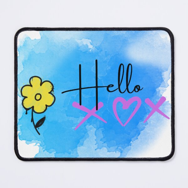 Item preview, Aesthetic Hello Flower designed and sold by rainbeau22.