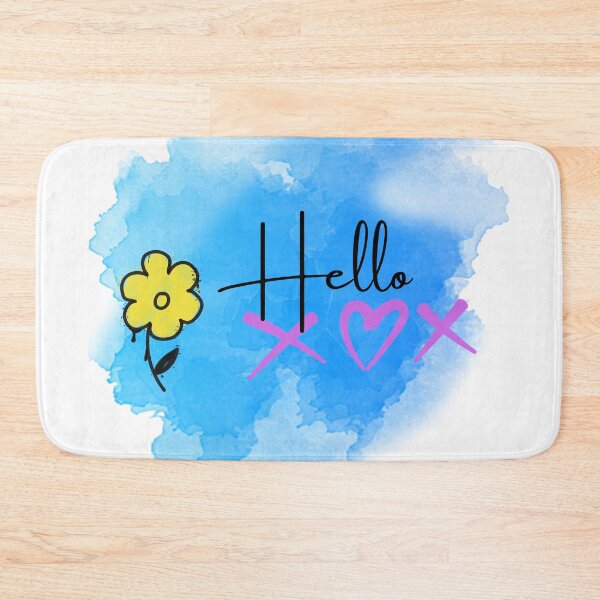 Item preview, Aesthetic Hello Flower designed and sold by rainbeau22.