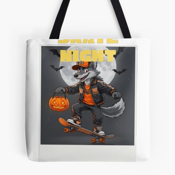 Item preview, Skate Night Halloween Wolf Design designed and sold by VickyAR.