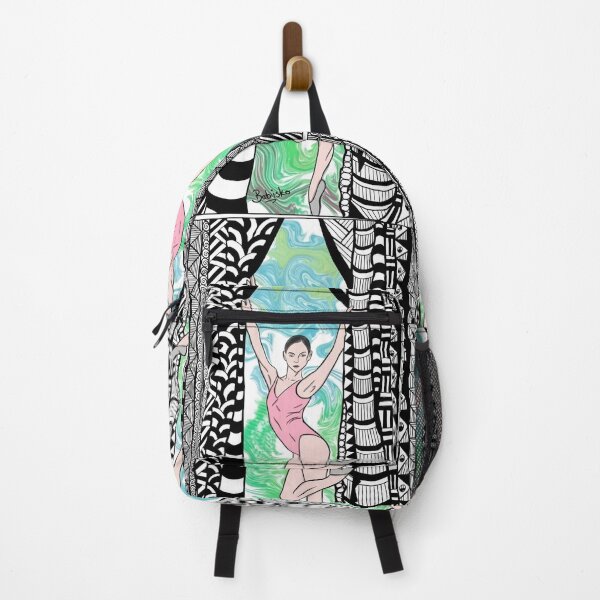 Item preview, The ballerina and the patterns: a dance of lines. designed and sold by BABISKO ZEN ART.