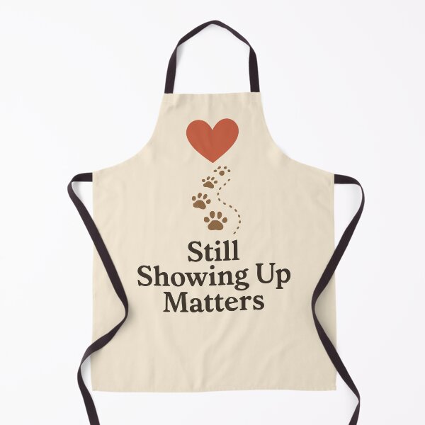 Item preview, Still Showing Up Matters Motivational Mental Health Sticker Design designed and sold by Dantin.